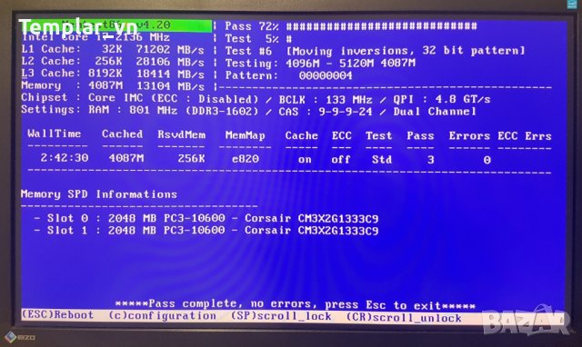 CORSAIR XMS3 1x8 GB Vengeance1x4 GB  DDR3 1600 // XMS3 2x4 1600 // 2x2 1600 // GEIL 4x4 DDR3 1333, снимка 9 - RAM памет - 40160495