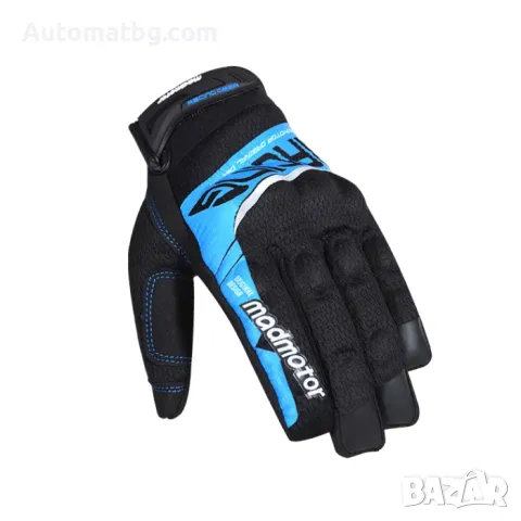  К-т мото ръкавици Automat, M, L, XL и XXL, Сини, снимка 2 - Аксесоари и консумативи - 49486613