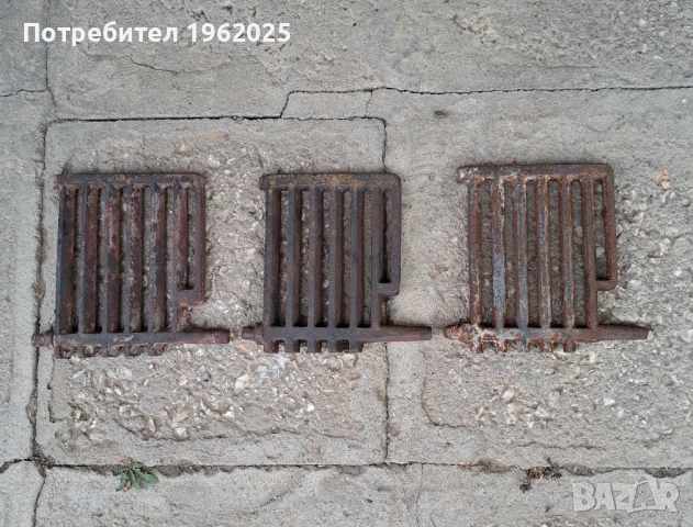 Соц Стара Чугунена Скара За Стара Печка.