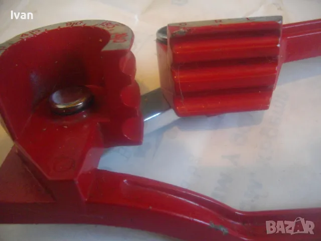 НОВ ТРОЕН РЪЧЕН ТРЪБОГИБ 6мм-8мм-10мм МАСИВЕН УРЕД ЗА ОГЪВАНЕ НА ТРЪБИ РАДИУС 25мм 0-180 ГРАДУСА, снимка 5 - Други инструменти - 50350854