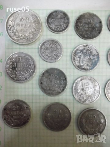 Лот от 18 бр. български сребърни монети, снимка 2 - Нумизматика и бонистика - 43048940