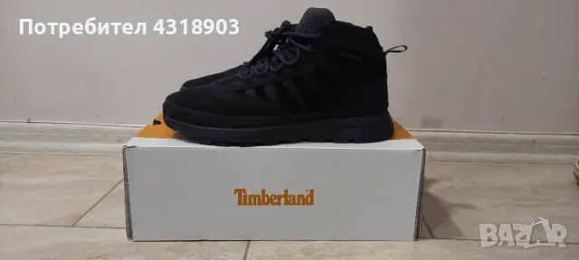 Timberland Euro Trekker Mid Nubuck - зимни обувки чисто нови, снимка 3 - Мъжки боти - 49007822