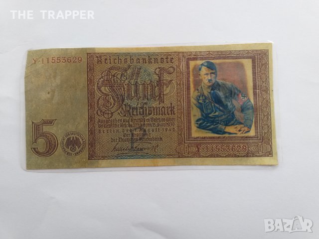 банкнота Хитлер, банкнота, снимка 2 - Нумизматика и бонистика - 34949506