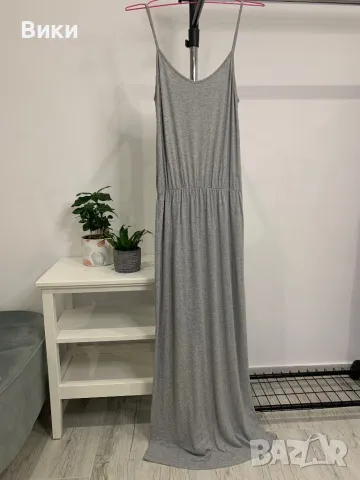 Дълга рокля в размер М, подходяща и за L, снимка 2 - Рокли - 47301462