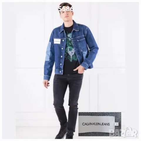 Мъжко дънково яке Calvin Klein , снимка 1