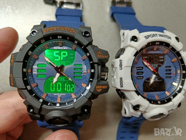 Мъжки спортен часовник Sanda, снимка 2 - Водоустойчиви - 44134449