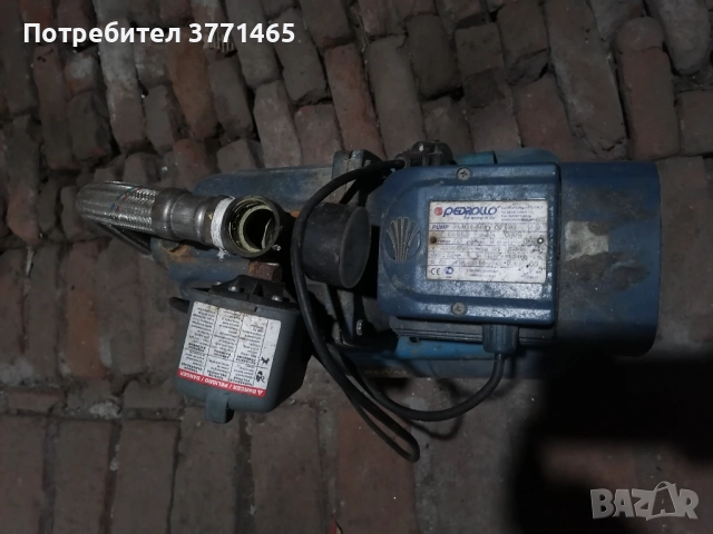 Самозасмукваща помпа Pedrollo PLURIJET 4/100 0.75kW, снимка 3 - Водни помпи - 52573896