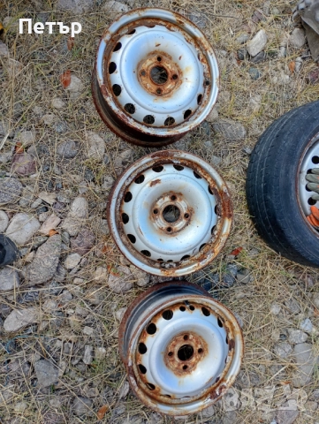 3 броя железни джанти 14ски за Опел 4 х100мм