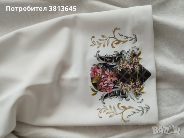 Дамска блуза с флорален мотив., снимка 7 - Други - 43087765