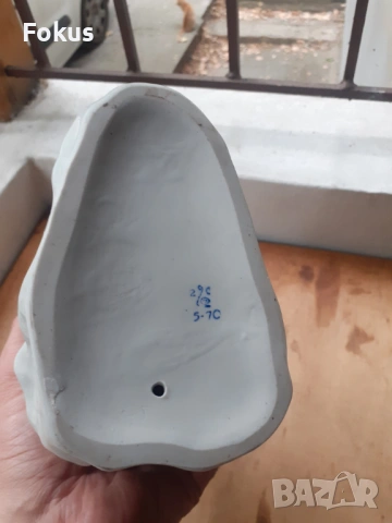 Уникална фигура статуетка руски порцелан маркировка, снимка 7 - Антикварни и старинни предмети - 53270477