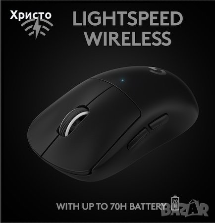 НОВО!!! Безжична мишка Gaming Logitech Pro X Superlight, Ултралека 63g,, снимка 4 - Клавиатури и мишки - 43334833