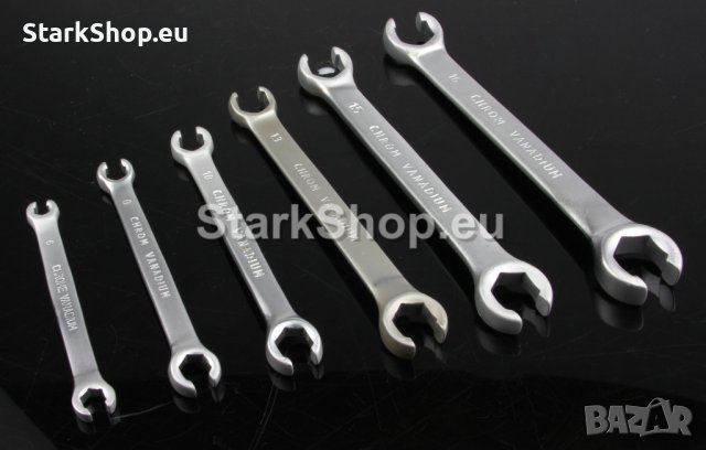 К-т Срязани ключове за тръби 6-18мм Mar-Pol 6 части в калъф, снимка 3 - Други инструменти - 40351614