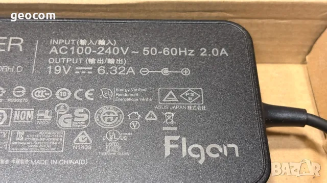 ASUS FL-ADP-120HR оригинално ново зарядно 120W (5.5x2.5mm,19V/6.32A,Комплект), снимка 2 - Кабели и адаптери - 48587620