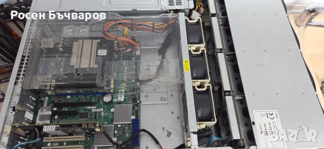  Сървър SupeMicro RAM 128GB, CPU Xeon E5-2620, HDD 12 Caddy, LAN 2x10GB, снимка 4 - Други - 52020929