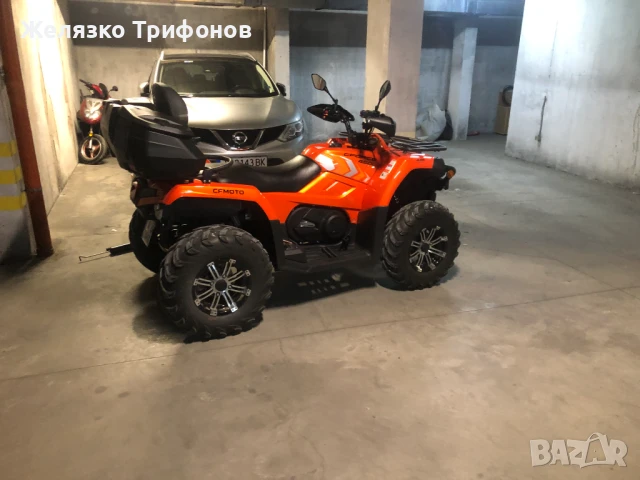 „CFMOTO 450L + куфар, лебедка, подгряване, регистрация, ГО — 12 000 лв, снимка 3 - Мотоциклети и мототехника - 51135448