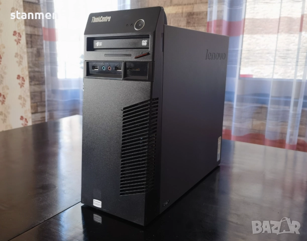 Продавам компютър Lenovo/4x3.3ghzThr/16gb/SSD128+1000gb/DVDrw/Профилактиран , снимка 1