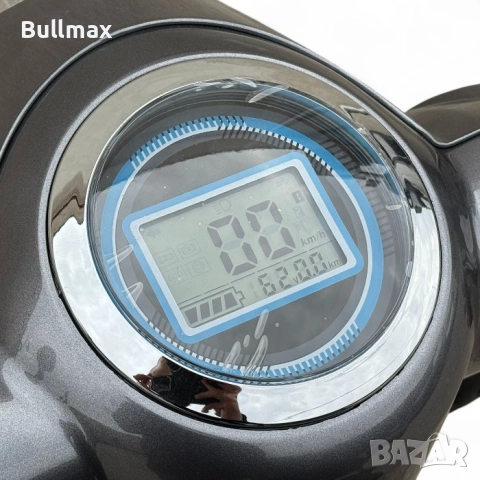 Електрическа триколка Fullmax R1, 1500W, 60V/20Ah, Сива, CE сертификат, снимка 7 - Инвалидни скутери - 52569943