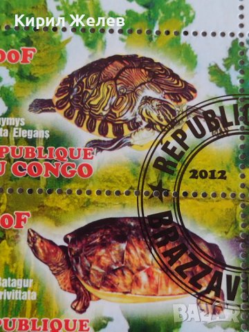 Пощенски марки чиста комплектна серия КОСТЕНУРКИ за колекция декорация поща Конго,Чад 29507, снимка 9 - Филателия - 37722961