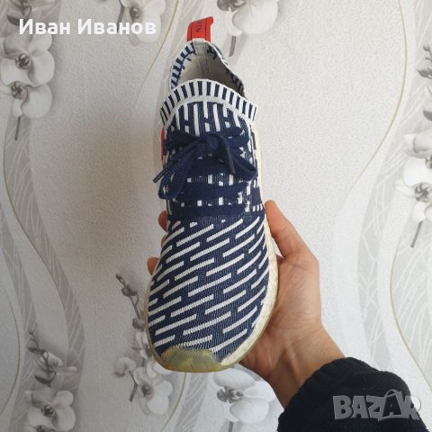  оригинални маратонки  Adidas NMD R2 PK  Primeknit номер 41,5-42, снимка 10 - Маратонки - 39903965