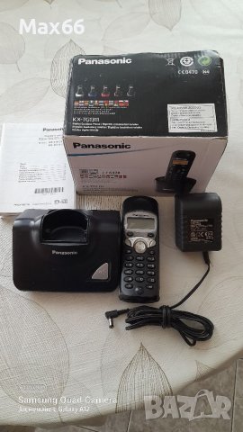 PANASONIC беэжичен стационарен телефон, снимка 2 - Стационарни телефони и факсове - 36695162