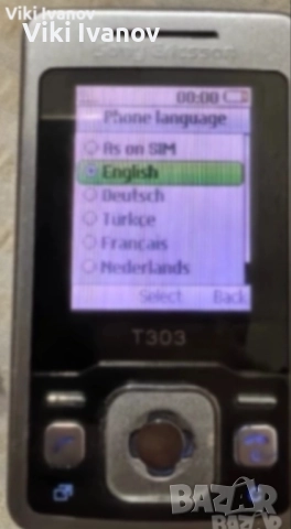 Сони ериксон Т303