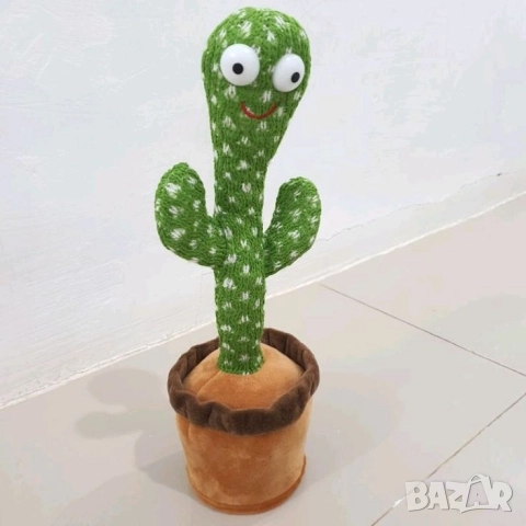 Забавният, пеещ и танцуващ кактус играчка