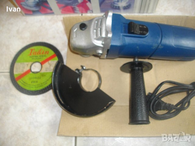 ф115мм-Немски Ъглошлайф-Малък-Отличен, снимка 8 - Други инструменти - 33240020