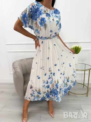 флорална рокля , снимка 4 - Рокли - 51073909