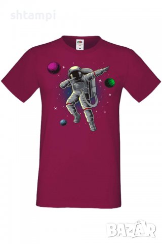Мъжка тениска Dabbing astronaut,Изненада,Повод,Подарък,Празник, снимка 7 - Тениски - 37659662