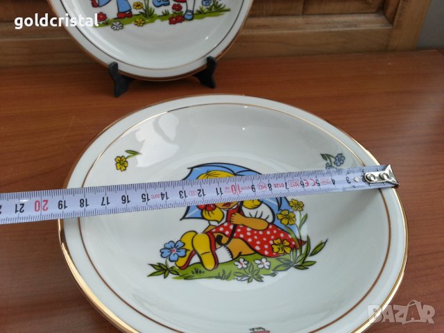  Полски порцелан детски комплект , снимка 4 - Антикварни и старинни предмети - 37488280