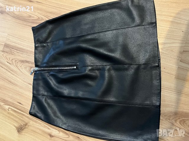 Кожена пола, снимка 3 - Поли - 44011029