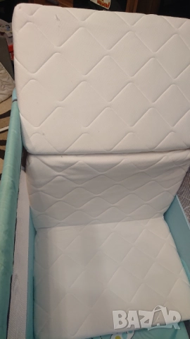 Бебешко легло кошара Мони с матрак,завивка,възглавница,комплект за преобличане, снимка 4 - Кошарки - 52183274