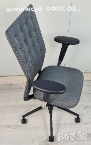 Офис ергономичен въртящ стол Vitra ID Trim внос от Германия , снимка 1 - Столове - 43534093