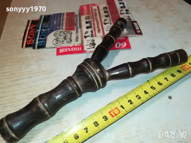 ДЪРВЕНА ПРАШКА 2103250744, снимка 3 - Антикварни и старинни предмети - 49580113