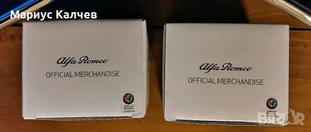 Чаши с лого Alfa Romeo - Оригинални НОВИ, снимка 7 - Чаши - 50016386