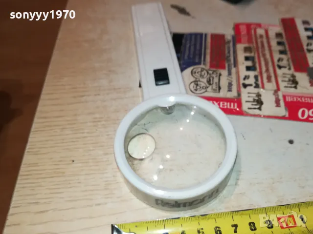 ЛУПА БЯЛА ОТ ГЕРМАНИЯ 1503251720, снимка 3 - Нумизматика и бонистика - 49507305