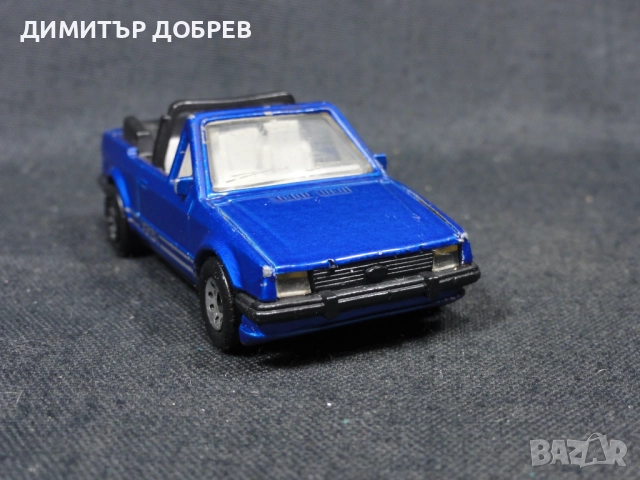 СТАРА РЕТРО МЕТАЛНА КОЛИЧКА MATCHBOX MACAU FORD ESCORT, снимка 5 - Колекции - 52021291