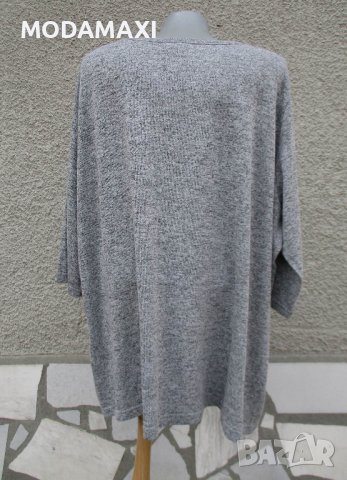 7XL Нова  блуза Yessicaв сиво , снимка 8 - Блузи с дълъг ръкав и пуловери - 40003466