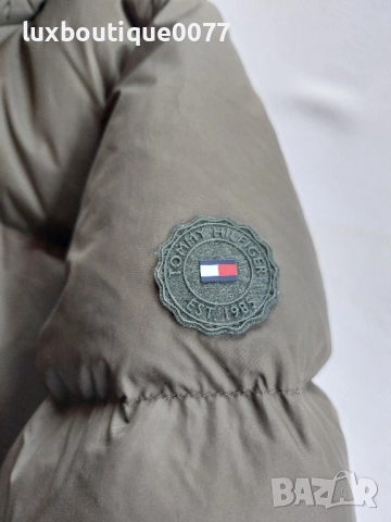 Чисто ново без етикет дамско зимно пухено яке Tommy Hilfiger S, снимка 4 - Якета - 52186112