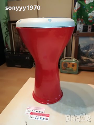 ТАРАМБУКА-ГОЛЯМА-ЧЕРВЕНА 41Х26СМ 2208221724, снимка 2 - Ударни инструменти - 37768890