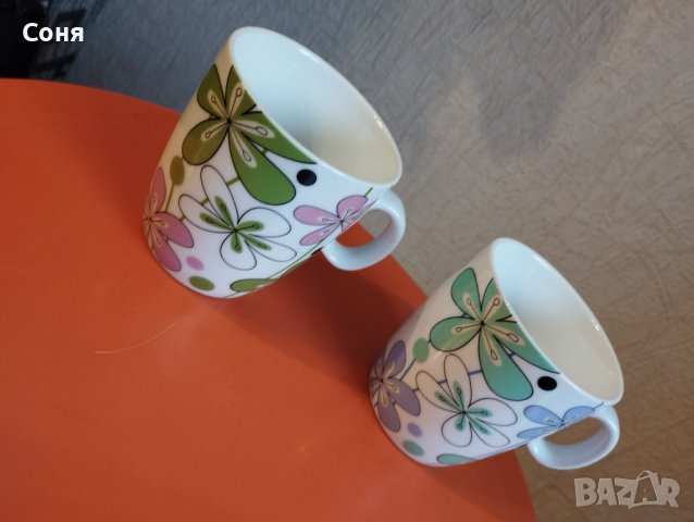 Кашпи с цветя 2 броя комплект, снимка 3 - Саксии и кашпи - 43048534