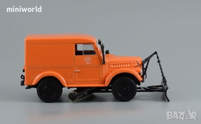 ГАЗ 69 Т3 тротоар-полагаща 1960 - мащаб 1:43 на DeAgostini моделът е нов в блистер, снимка 6 - Колекции - 42986376