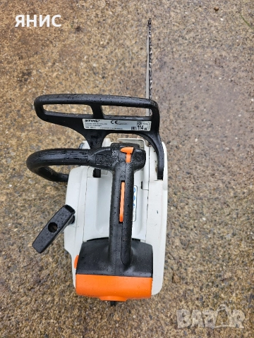 МОТОРНА РЕЗАЧКА STIHL MS 193.T. КАСТРАЧКА. ПЕРФЕКТНА , снимка 8 - Градинска техника - 52891520