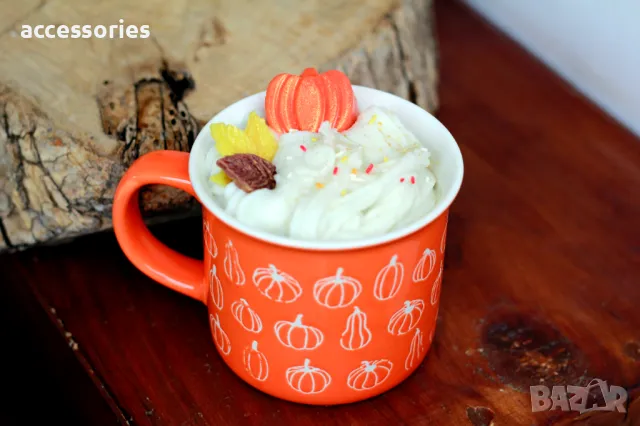 Ръчно изработената ни ароматна свещ "Есен"