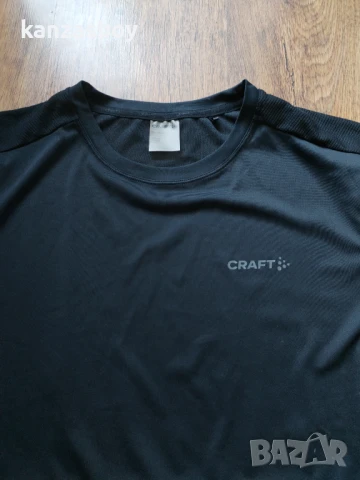 CRAFT CORE ESSENCE SS TEE - страхотна мъжка тениска КАТО НОВА M, снимка 2 - Тениски - 50616726