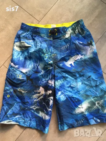 Бански шорти с мрежеста подплата за момчета Ocean Pacific , снимка 2 - Детско бельо и бански  - 49491256