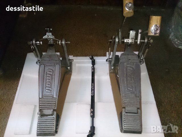 Двоен педал АМАТИ с кардан ГИБРАЛТАР и двоен педал - кардан IRON COBRA, снимка 5 - Ударни инструменти - 38935341