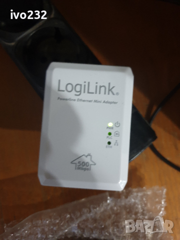 logilink powerline ethernet adapter, снимка 6 - Мрежови адаптери - 36558760