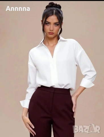 Бяла риза боди, снимка 3 - Ризи - 53564214