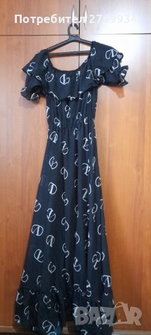 Дълга рокля нова VALENTINO размер M, снимка 3 - Рокли - 39809626